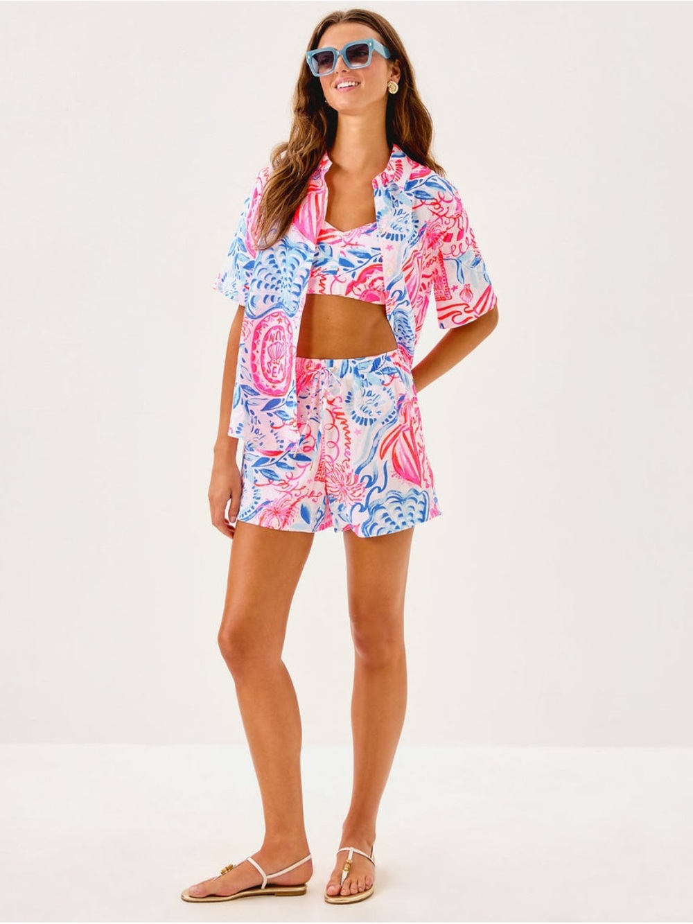 Lilly Pulitzer Ridoc Swim Coverup Top